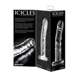 Icicles No. 62 Clear Glass Dildo