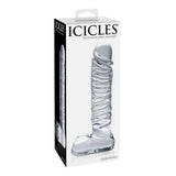 Icicles No. 63 Clear Glass Dildo