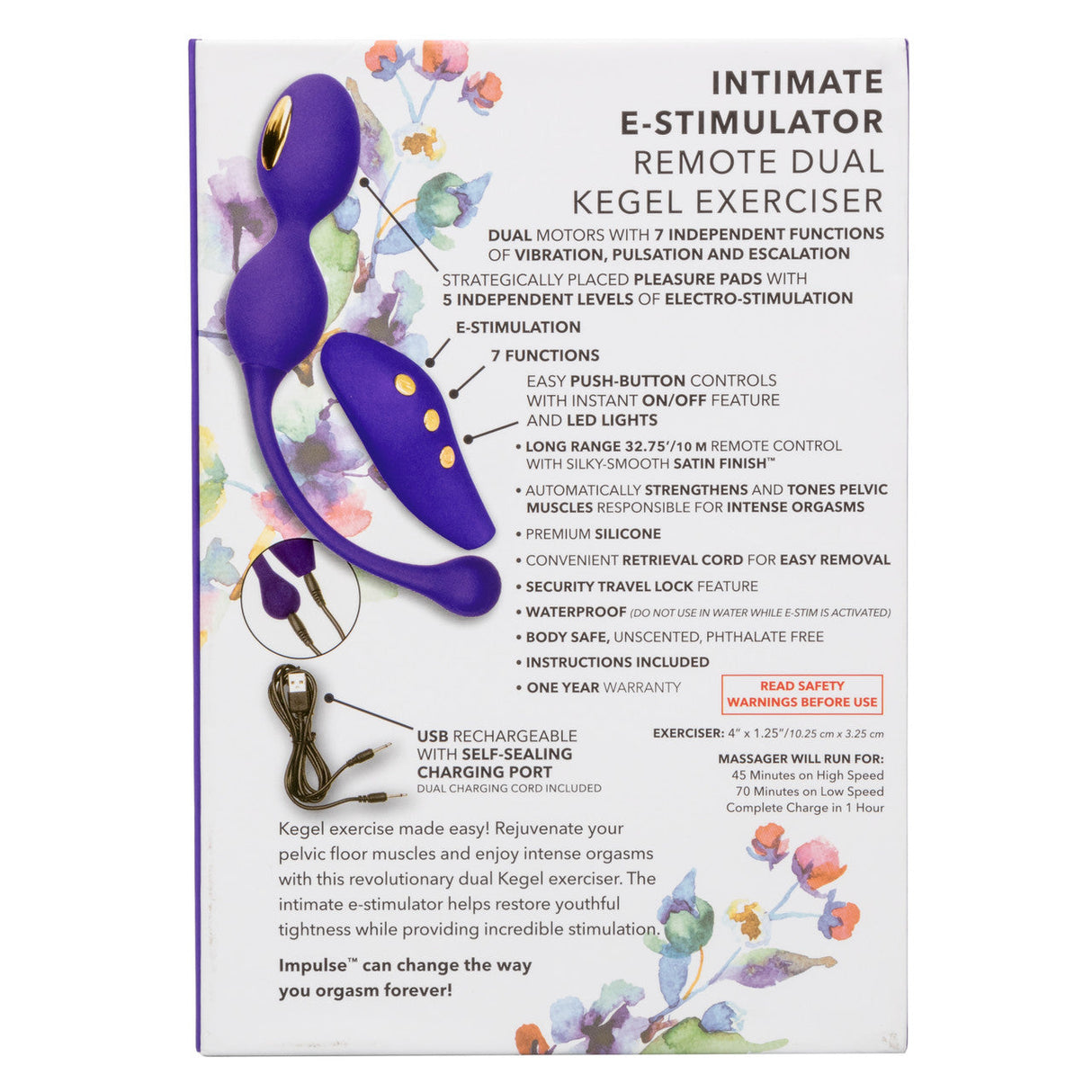 Impulse Intimate E-Stim Remote Dual Kegel Exerciser