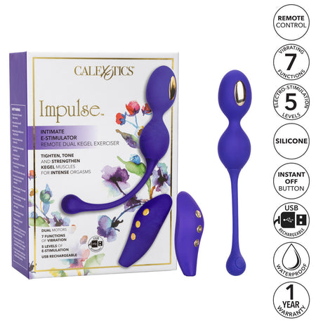 Impulse Intimate E-Stim Remote Dual Kegel Exerciser