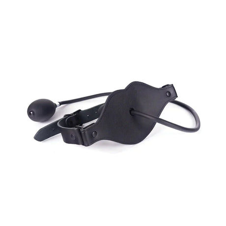 Inflatable Dildo Gag With Hand Pump