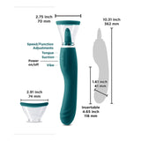 Inya Triple Delight Licking Suction Vibe