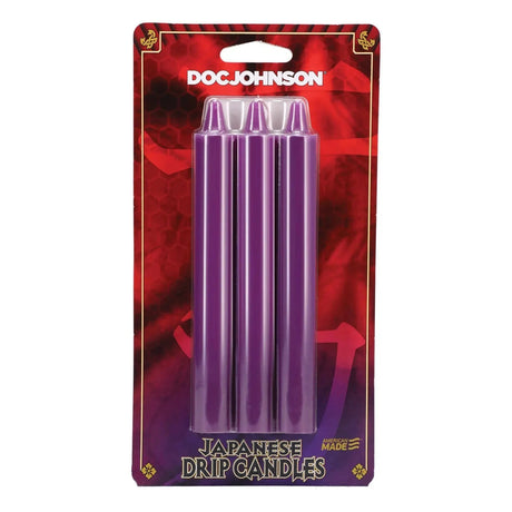 Japanese Drip Candles - Pack of 3