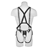 King Cock 12 Inch Hollow Strap-On Suspender System