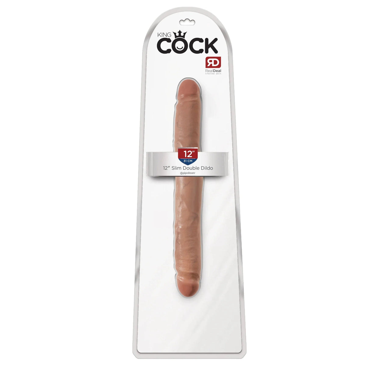 King Cock 12 Inch Slim Double Dildo