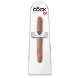 King Cock 12 Inch Slim Double Dildo