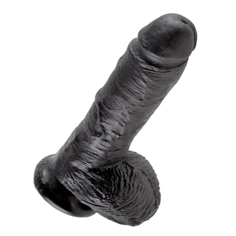 King Cock 8 Inch Dildo with Balls