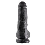 King Cock 8 Inch Dildo with Balls