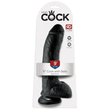 King Cock 9 Inch Dildo with Balls