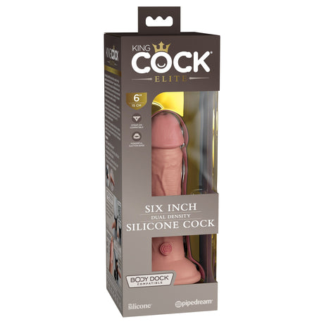 King Cock Elite 6 Inch Dual Density Silicone Dildo