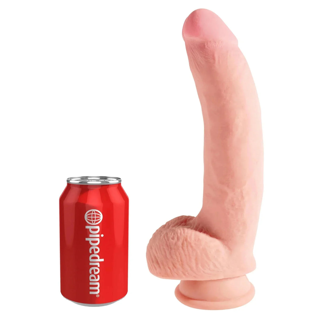 King Cock Plus Triple Density Dildo with Balls