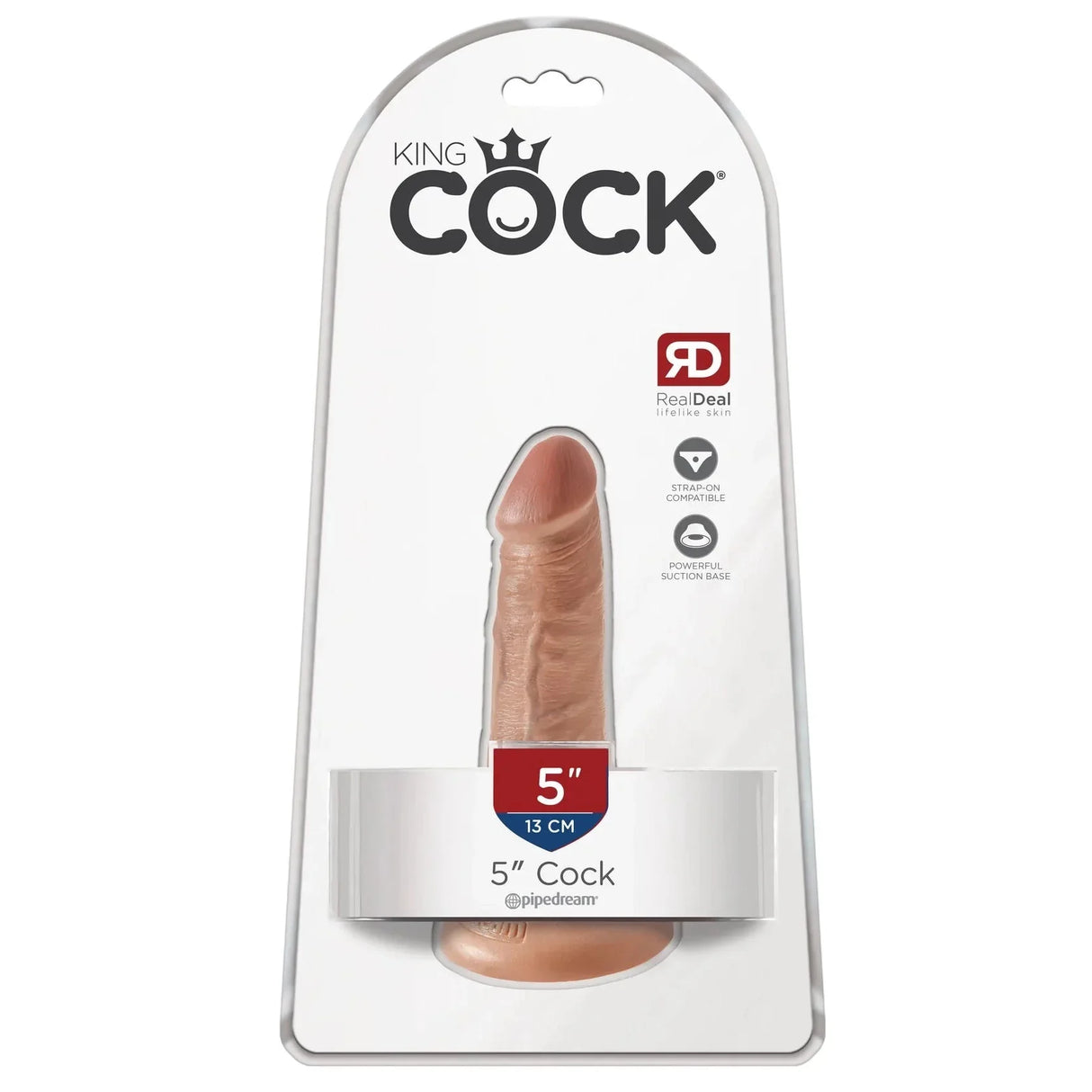 King Cock Small Realistic Dildo for Strap On