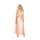 Lace & Charmeuse Halter Neck Gown - Queen