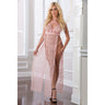 Lace Halter Night Gown