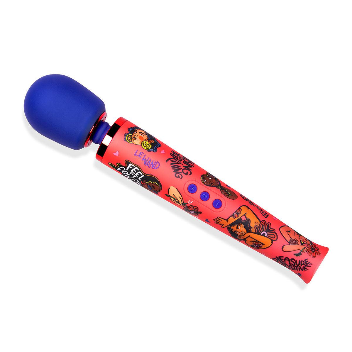 Le Wand Feel My Power Rechargeable Wand Vibrator