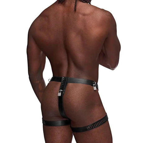Leather Scorpio Thong
