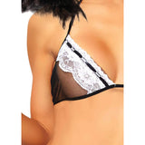 Leg Avenue 4-Piece Flirty French Maid Costume Set