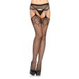 Leg Avenue Industrial Net Garterbelt Stockings