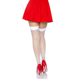 Leg Avenue Nurse Badge Industrial Net Thigh Highs