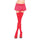 Leg Avenue Opaque Nylon Over Thigh Highs
