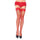 Leg Avenue Stay Up Lycra Fishnet Lace Top Thigh Highs