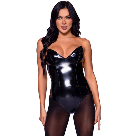 Leg Avenue Vinyl Bodysuit
