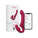 Lovense Lapis Vibrating Strapless Strap On