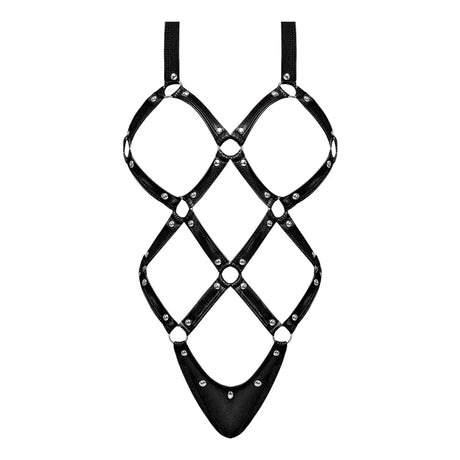 Lust Contessa Cupless Strappy Brazilian Teddy