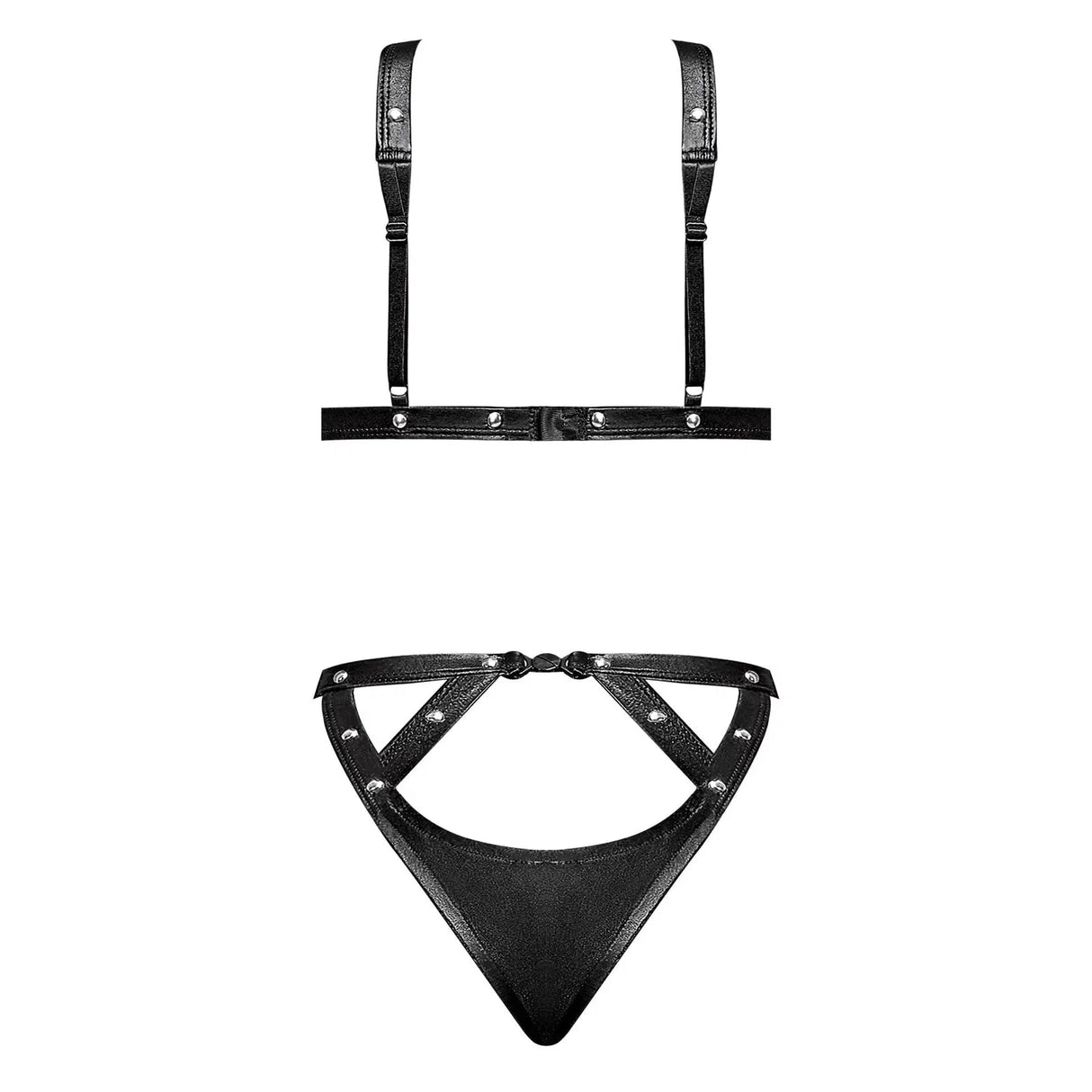 Lust Contessa Cupless Strappy Brazilian Teddy