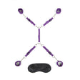 Lux Fetish 7 Piece Bed Spreader Restraint Set