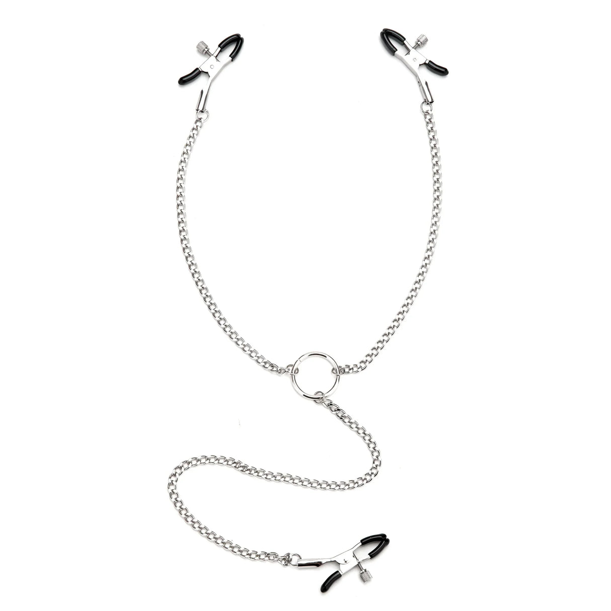 Lux Fetish Adjustable Nipple Clips & Clit Clamp