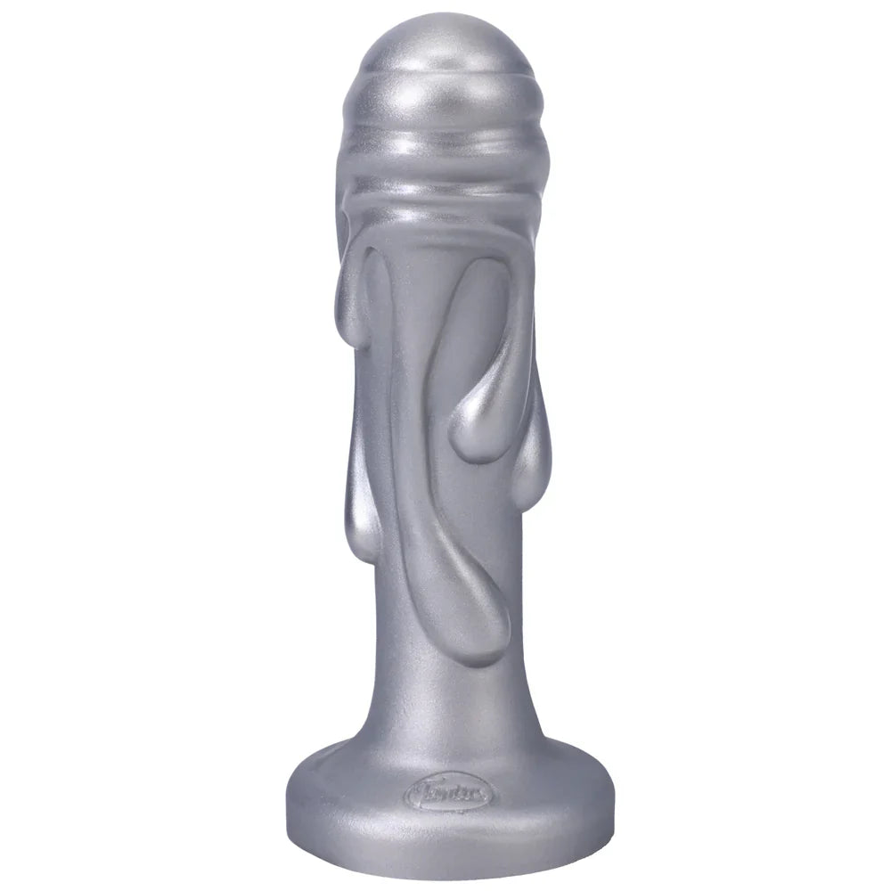 Magma 7 inch Silver Dildo