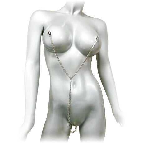 Master Series Anais Y Style Adjustable Nipple to Clit Vice