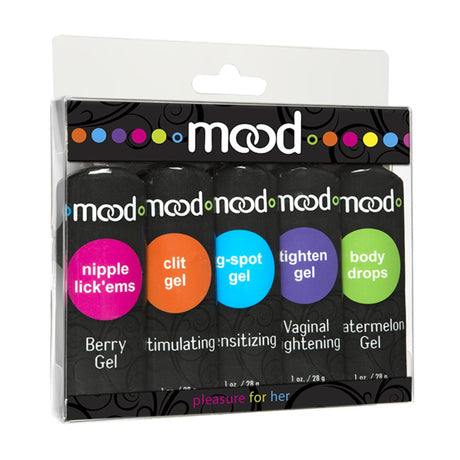 Mood Pleasure Lube 1 oz - Pack Of 5