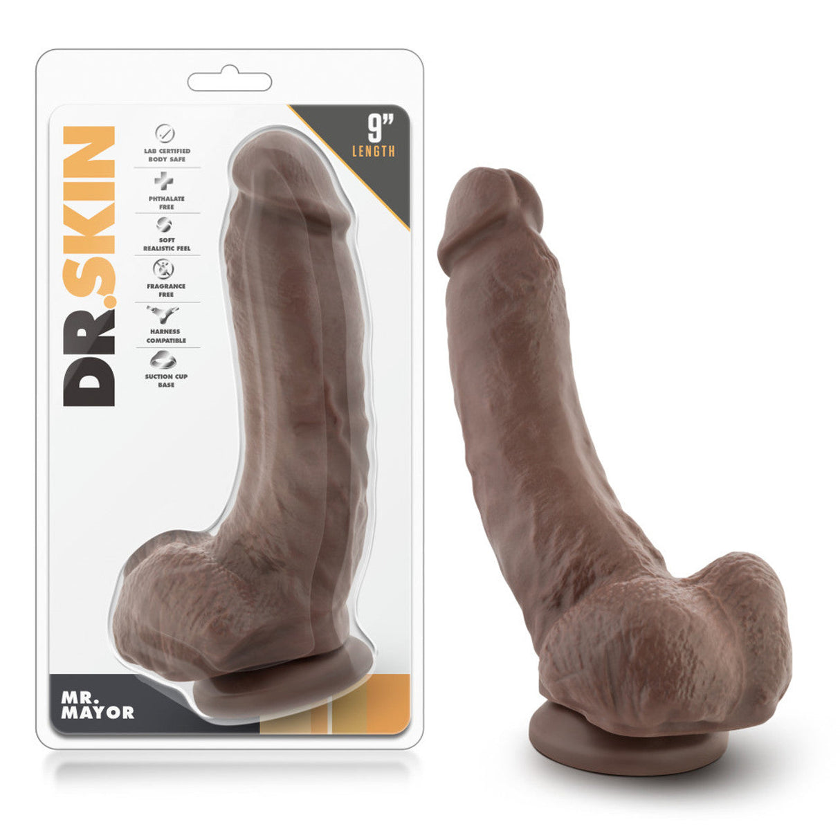 Mr. Mayor 9 Inch Dildo With Suction Cup