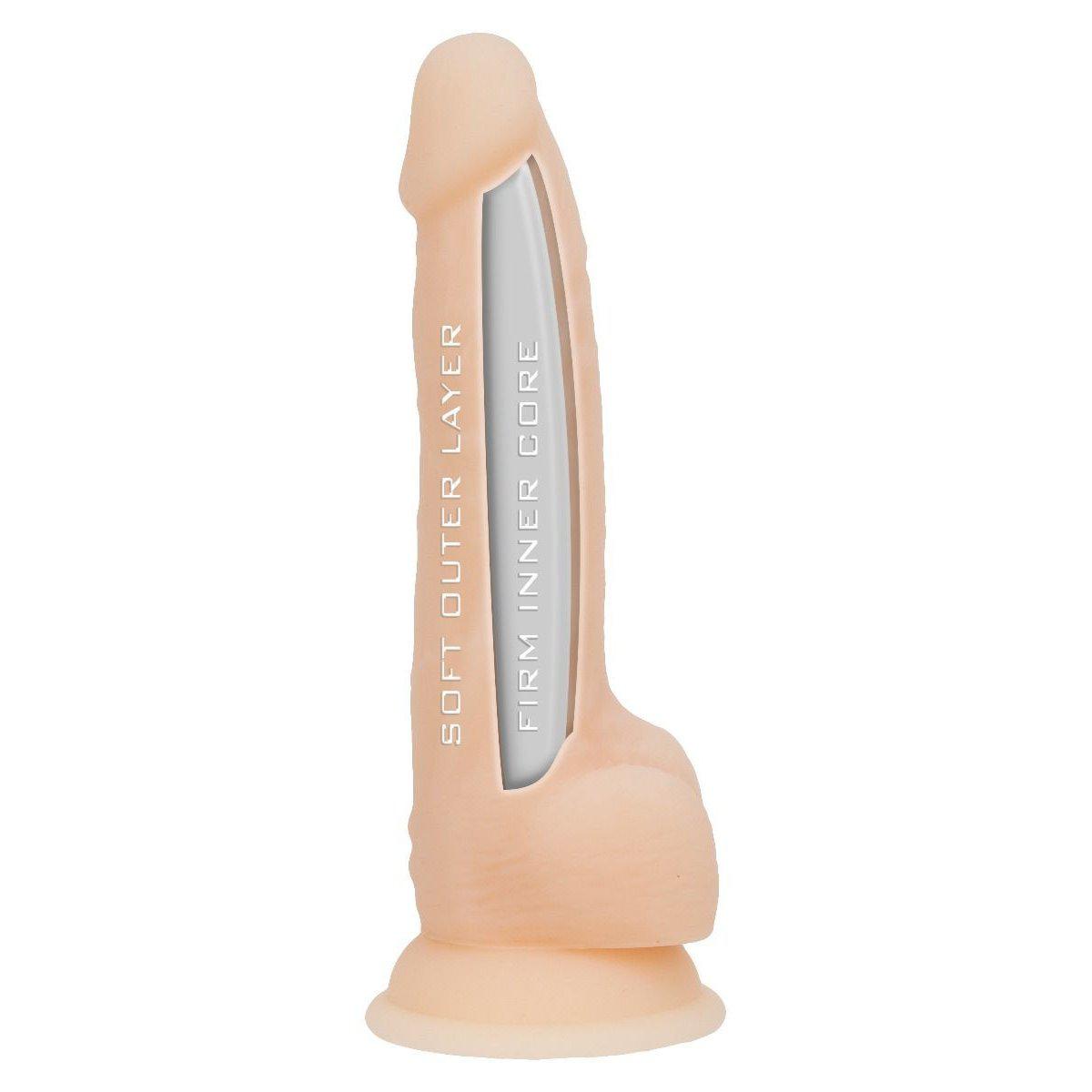 Naked Addiction Dual Density Silicone Dildo