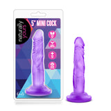 Naturally Yours 5 Inch Mini Dildo - Purple