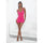 Neon Honeycomb Chemise with Strappy Back & G-String