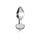 No. 44 Glass Butt Plug