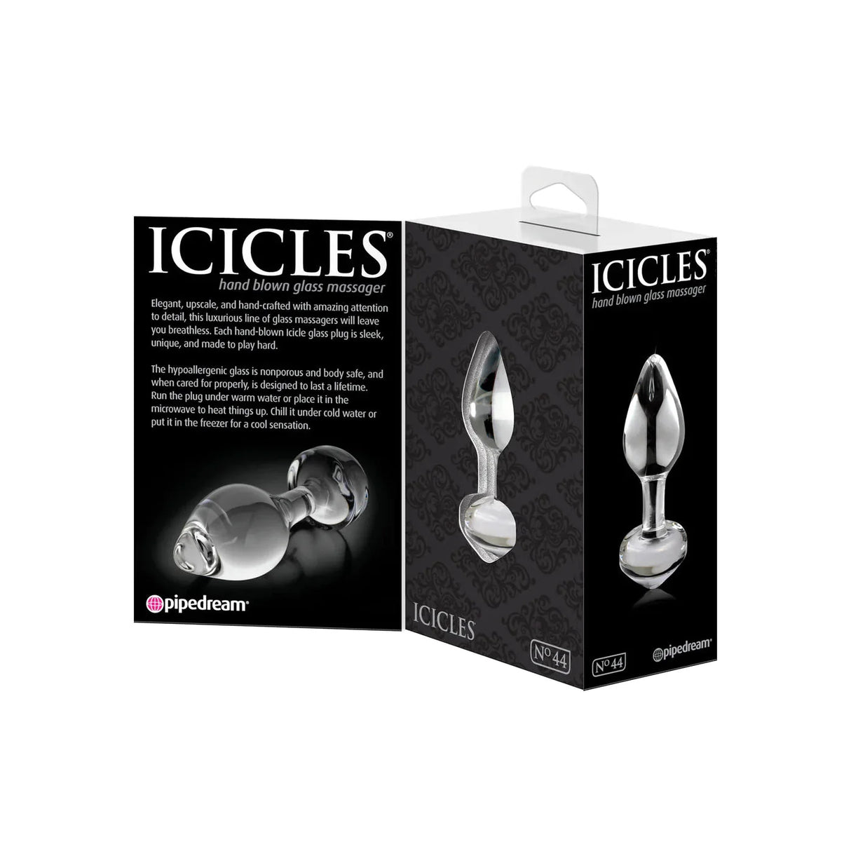No. 44 Glass Butt Plug