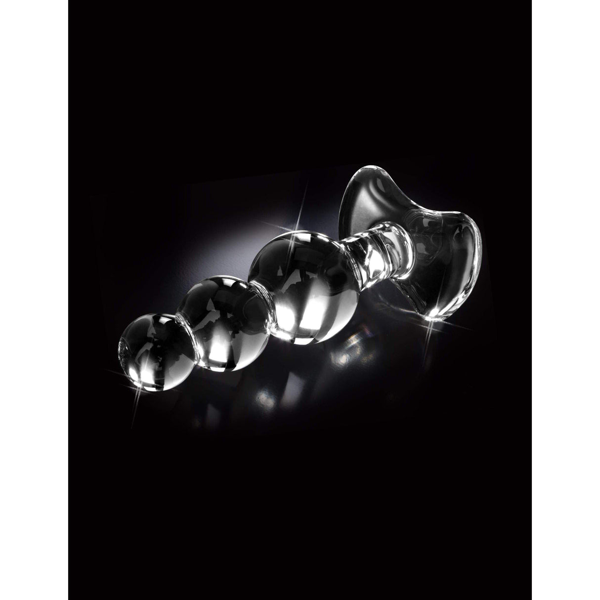 No. 47 Hand Blown Glass Butt Plug - Clear