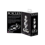 No. 47 Hand Blown Glass Butt Plug - Clear