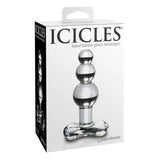No. 47 Hand Blown Glass Butt Plug - Clear