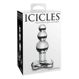 No. 47 Hand Blown Glass Butt Plug - Clear