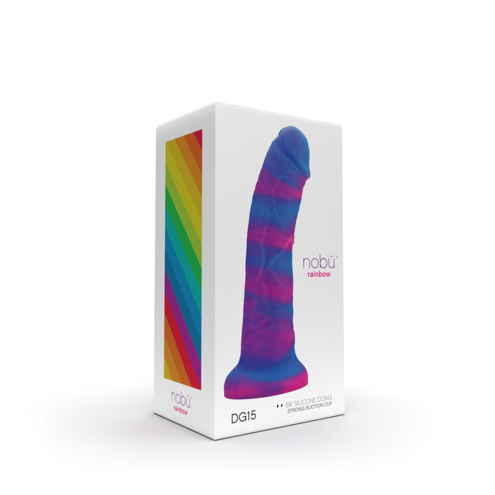 Nobu Rainbow 8 inch Dildo