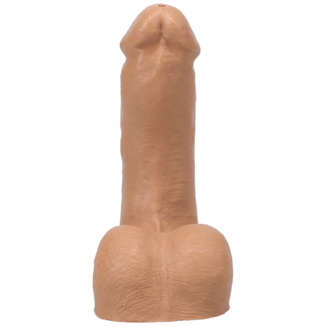 POP N' Play Squirting Packer Dildo - Honey