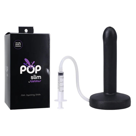 POP Slim Squirting Dildo - Midnight