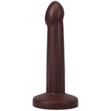POP Squirting Silicone Dildo - Espresso