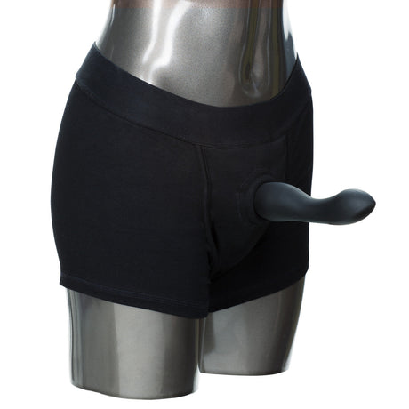 Packer Gear Black Boxer Brief Harness