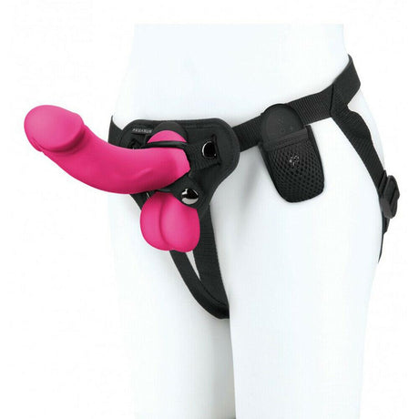 Pegasus 6.5" Rechargeable Dildo Harness Set